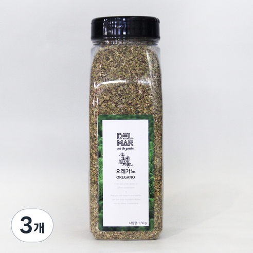 딜리셔스마켓 오레가노홀, 150g, 3개