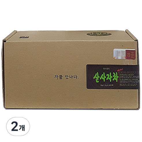 아이앤티 산사자차, 1g, 50개입, 2개