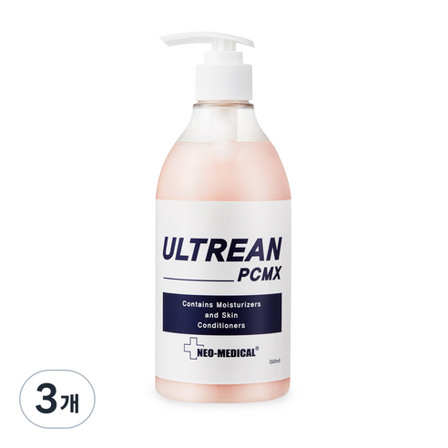 울트린 PCMX 손세정제, 500ml, 3개