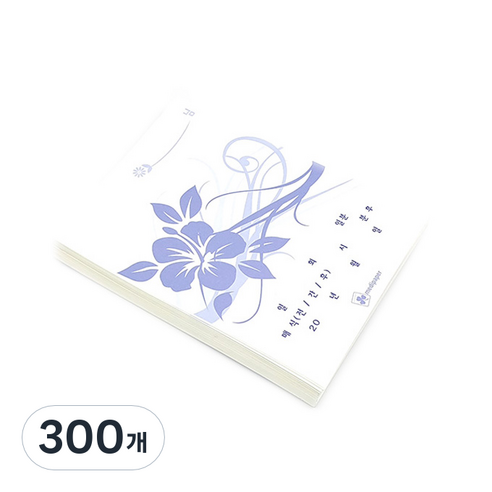 메디페이퍼 디자인 약봉투, 댄싱샤론, 300개
