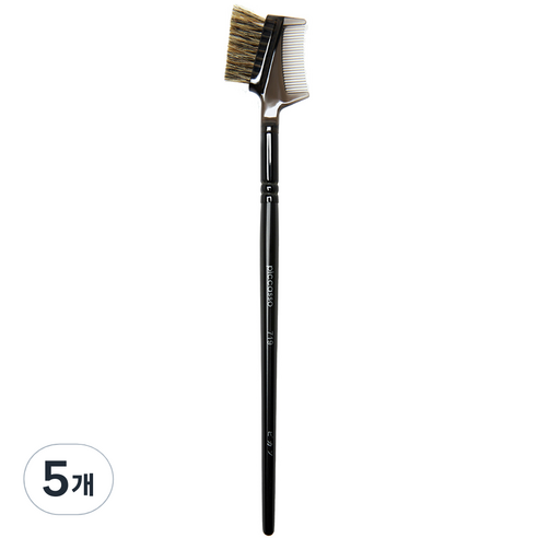 피카소 comb 아이브로우 브러쉬 719, 혼합 색상, 5개