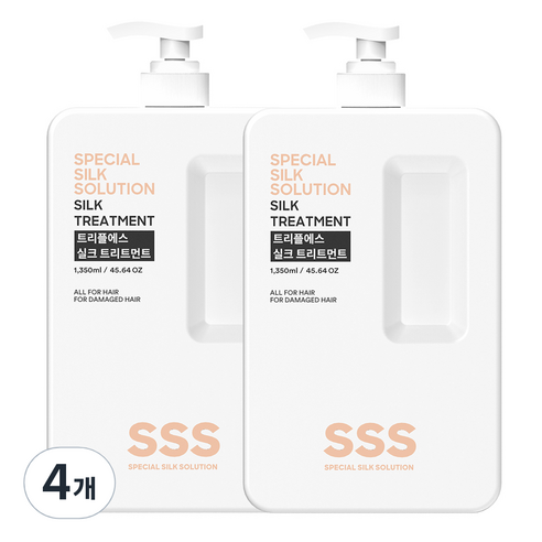 트리플에스 실크 트리트먼트, 1350ml, 4개