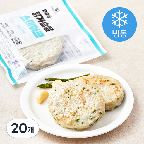 다즐샵 닭가슴살 스테이크 청양고추맛 (냉동), 100g, 20개