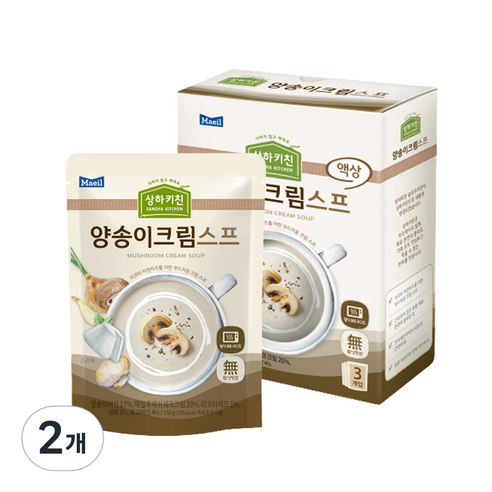 코스트코 상하키친 양송이 크림 스프 150g x 9개, 1.35kg, 1개