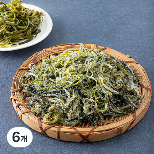 엠수산 염장 미역줄기 2개입, 600g, 6개