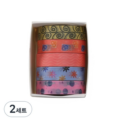 꼬까 다꾸 마스킹 테이프 5개입, 11, 2세트
