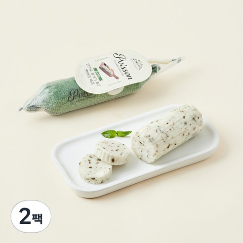 고래사어묵 쁘아송 바질맛, 130g, 2팩