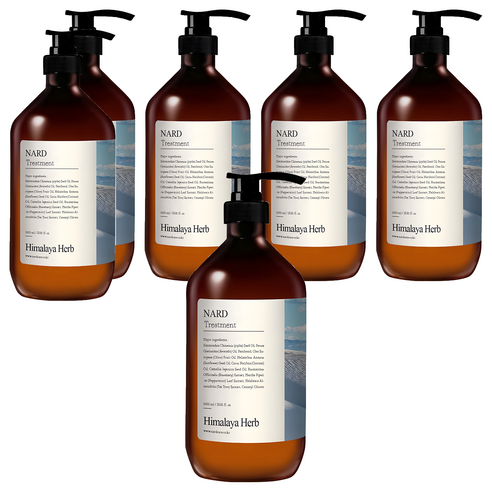 나드 리페어링 퍼퓸드 트리트먼트 화이트머스크향, 1L, 6개