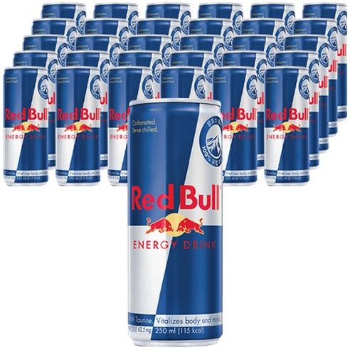 레드불 에너지 드링크, 250ml, 36개