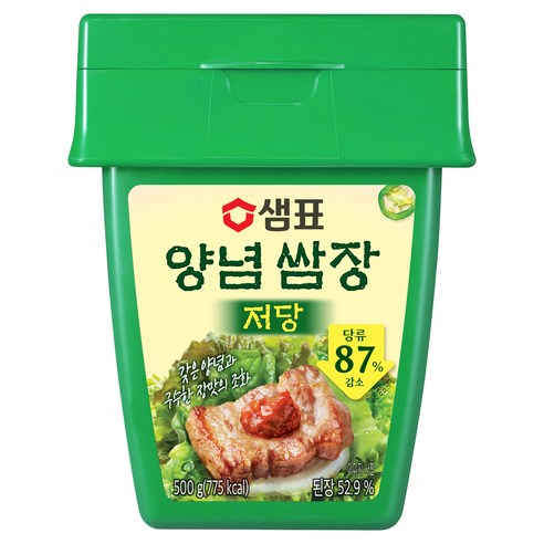 샘표 저당 양념쌈장, 1개, 500g