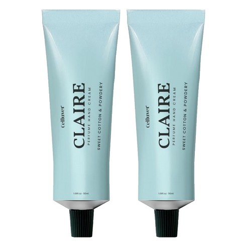 셀러버 시어버터 퍼퓸 핸드크림 클레어, 50ml, 2개