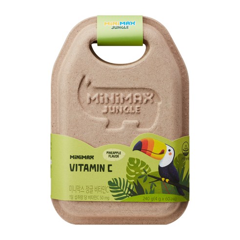 미니막스 정글 비타민C 60p, 60정, 1개