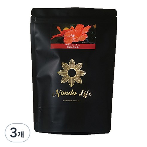 난다라이프 히비스커스차 티백, 1g, 100개입, 3개