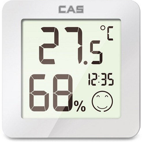 카스 CAS 디지털 온습도계 T023/T030/T017/T018/T031, 03.T017 [화이트], 1개