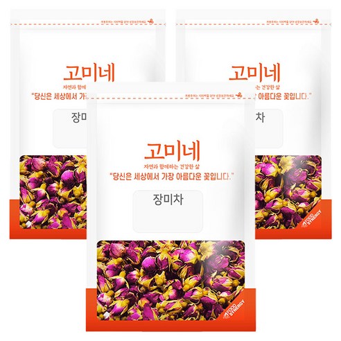 고미네 장미차, 200g, 1개입, 3개
