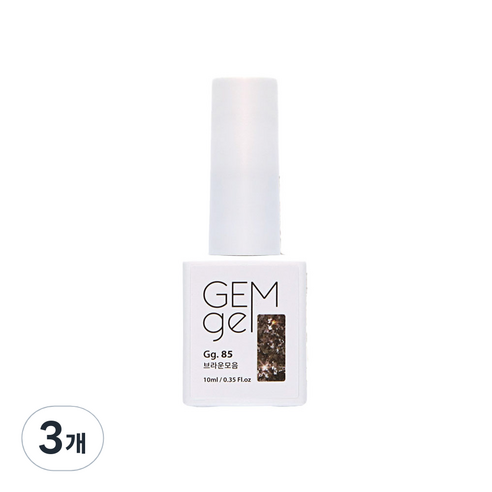 아이빛 네일아트 젬젤 컬러 젤네일 10ml, 브라운모음, 3개