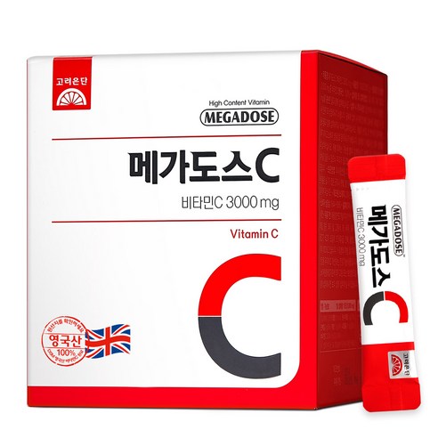 고려은단 메가도스C 비타민C 3000mg 60포, 180g, 1개