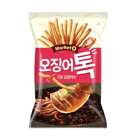 오리온 마켓오 오징어톡, 80g, 1개