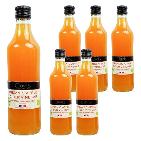 클로비스 애플사이다비니거, 6개, 500ml