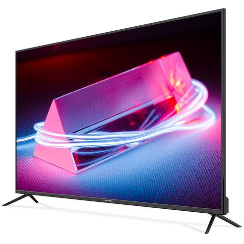 PRISM 4K UHD HDR TV 165.1cm PT650UD + HDMI케이블, 스탠드형, 자가설치