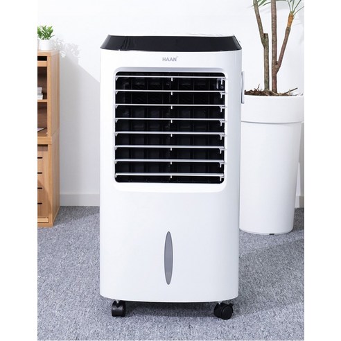 자연을 닮은 시원함, 한경희 이지라이프 냉풍기로 무더위를 잊으세요.