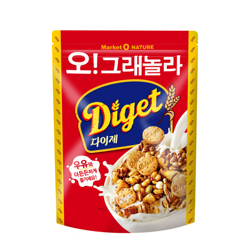 오!그래놀라 다이제, 300g, 3개