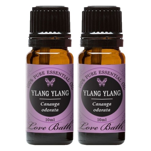 러브바스 일랑일랑 에센셜오일, 10ml, 2개