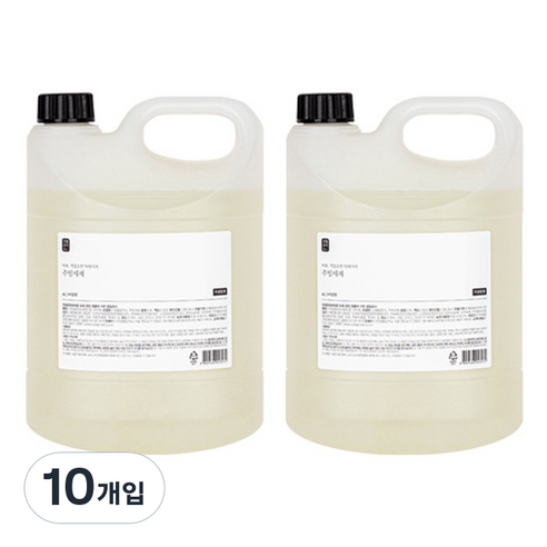 생활공작소 주방세제 바질향, 4L, 10개입
