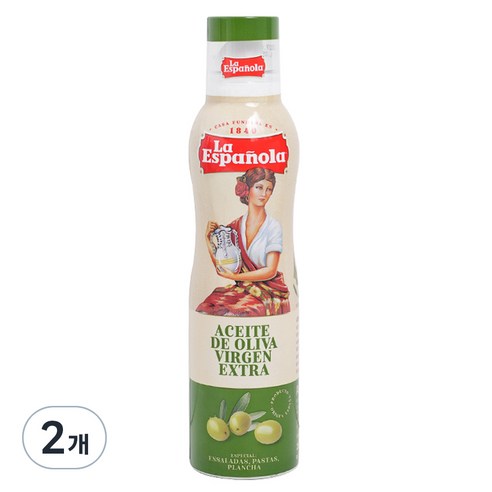 에스파뇰라 엑스트라버진 올리브유 스프레이형, 200ml, 2개