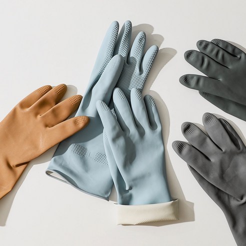 주방 작업 시 손 보호를 위한 필수품, 생활공작소 라텍스 고무장갑