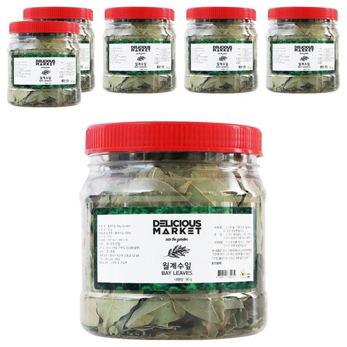 딜리셔스마켓 월계수잎, 90g, 6개