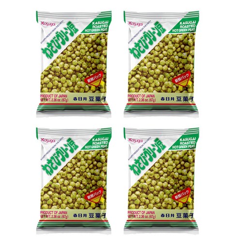 카수가이 와사비 그린마메, 67g, 4개
