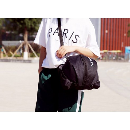 농구 열정을 스타일리시하게 담아내는 마켓플랜 원형 농구공 가방