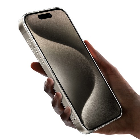 믿을 수 없을 만큼 얇고 투명한 아이폰 15 Pro 보호 케이스
