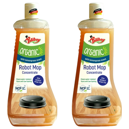 폴리보이 오가닉 로봇청소기 바닥 세정제, 500ml, 2개