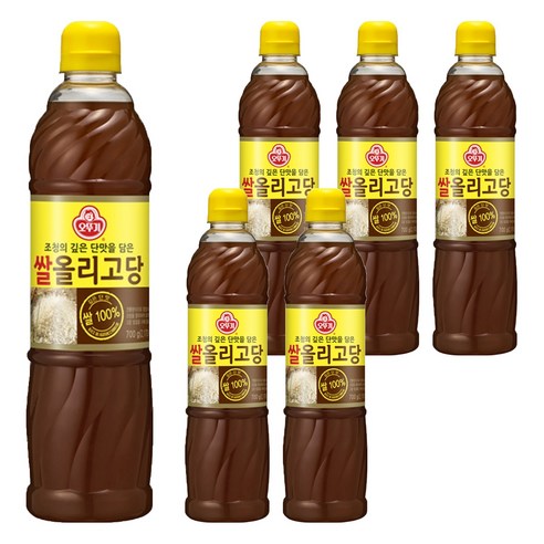 오뚜기 쌀올리고당, 700g, 6개