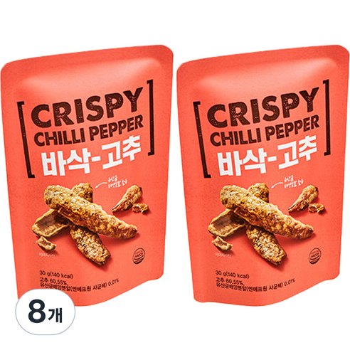 에치와이 바삭-고추, 30g, 8개