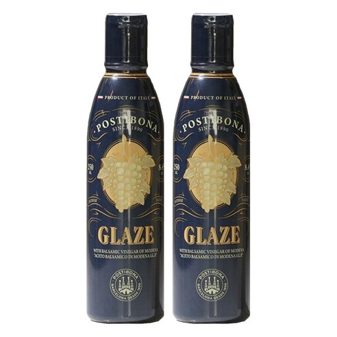 포스티보나 레드 발사믹 글레이즈, 2개, 250ml
