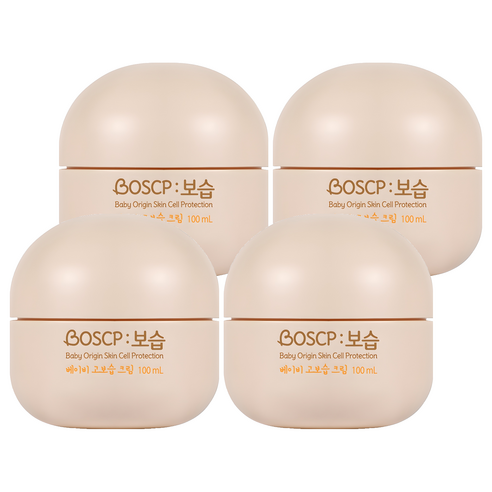보습 베이비 고보습 크림, 100ml, 4개