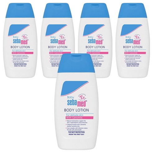 세바메드 베이비 로션, 5개, 200ml