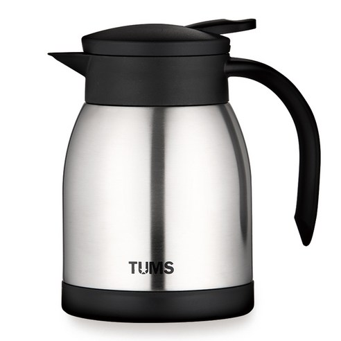 텀스 비비엔느 보온보냉 주전자, 600ml, 실버, 1개