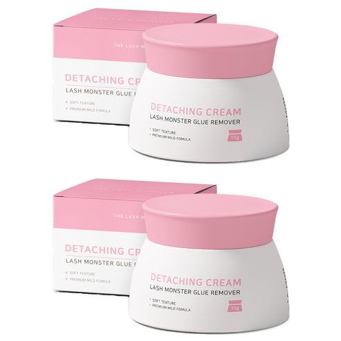 라몽 디터칭 크림 속눈썹 글루 리무버, 15g, 2개