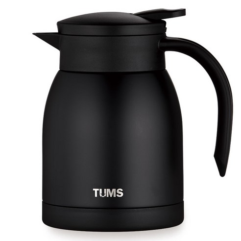 텀스 비비엔느 보온보냉 주전자, 600ml, 블랙, 1개