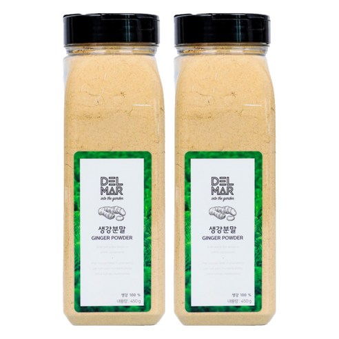 딜리셔스마켓 생강 분말 대형, 450g, 2개