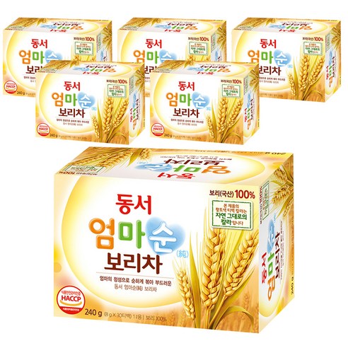 동서 엄마순 보리차, 8g, 30개입, 6개