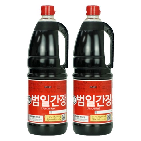 범일 간장, 1.7L, 2개