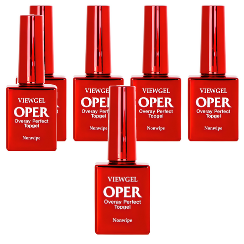 뷰젤 OPER 오버레이 오빠 탑 젤, 10ml, 6개