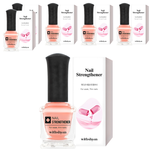 위드샨 네일 스트랭쓰너 손톱강화제, 15ml, 6개