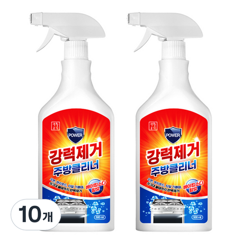 생활공식 강력제거 주방클리너, 10개, 500ml