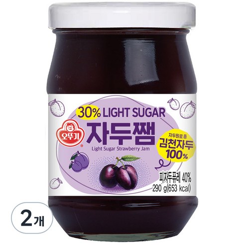 오뚜기 자두쨈, 2개